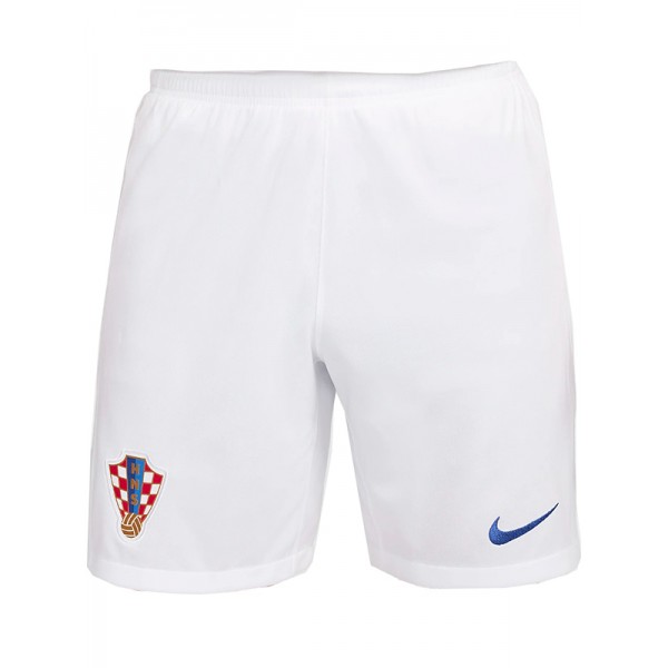 Croatia pantaloncini maglia da casa da uomo prima uniforme da calcio abbigliamento sportivo pantaloni maglia da calcio Euro 2024 coppa